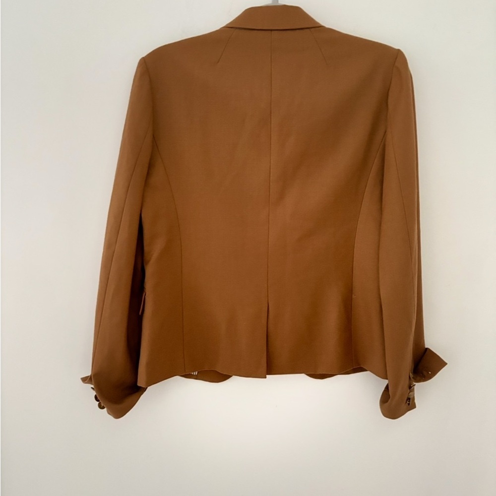 NWOT J.Crew Original
Schoolboy Blazer Woman Size 10
Tan Camel Wool Blend - Picture 2 of 7